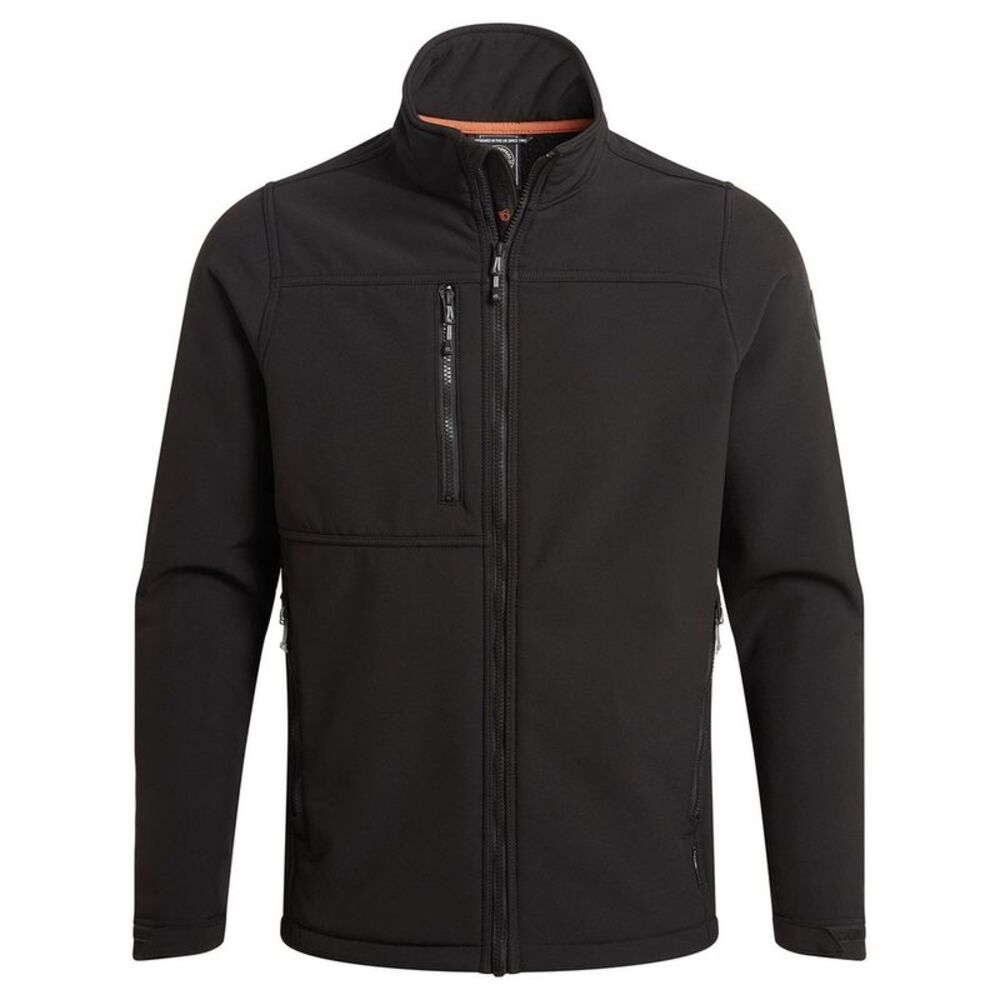 Craghoppers Mens Whitby Soft Shell Jacket / Black